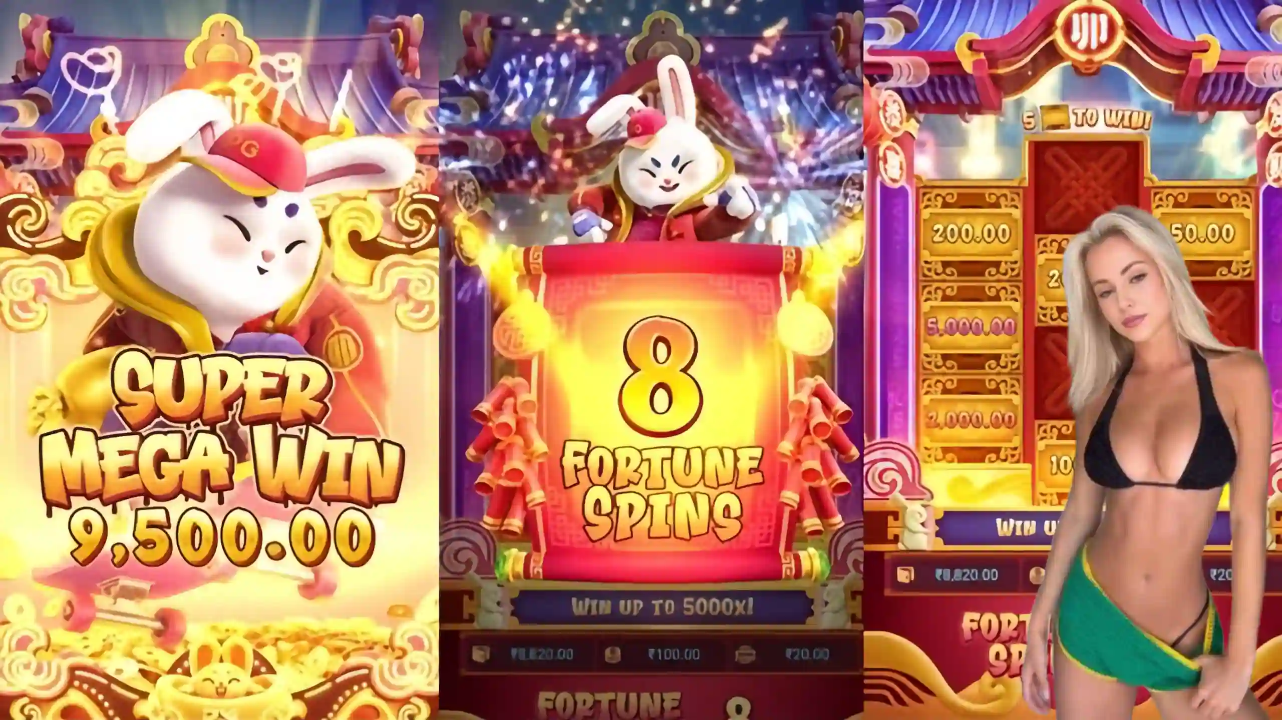 Wild Expansivo Fortune Rabbit 98a - Coelho Dourado que Expande